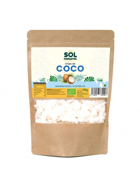 Chips coco Sri Lanka SOL NATURAL 150 gr BIO