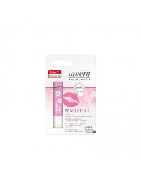 Balsamo labial pearly pink LAVERA 4,5 gr