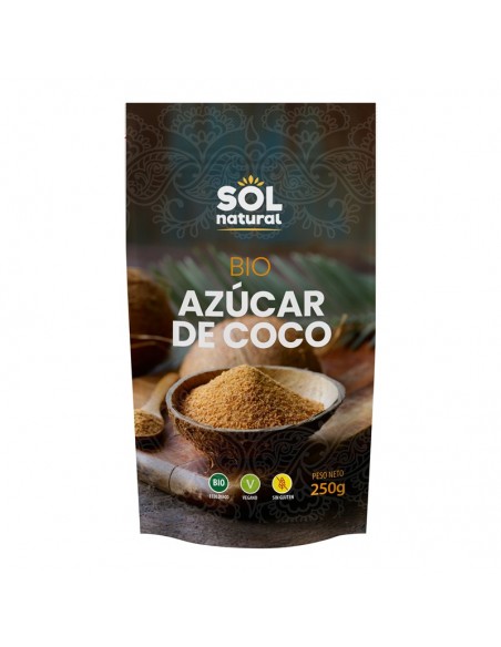 Azucar coco SOL NATURAL 250 gr BIO