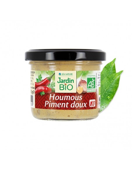 Hummus pimiento dulce JARDIN BIO 110 gr
