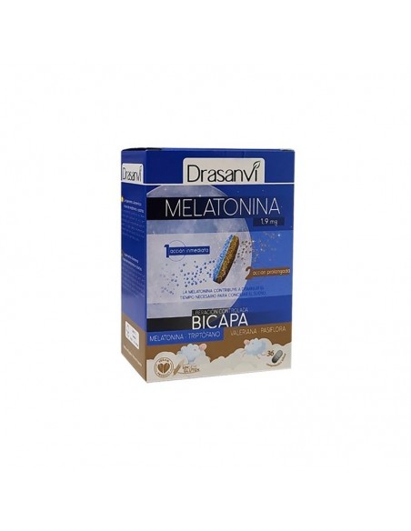 Melatonina 1,9 mg BICAPA DRASANVI 30 comprimidos