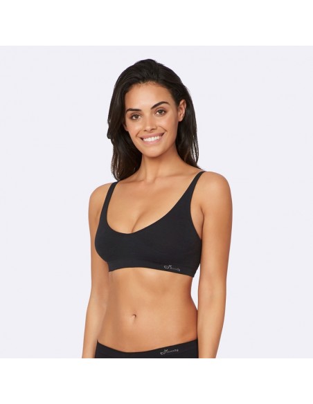 Top deporte negro BOODY L