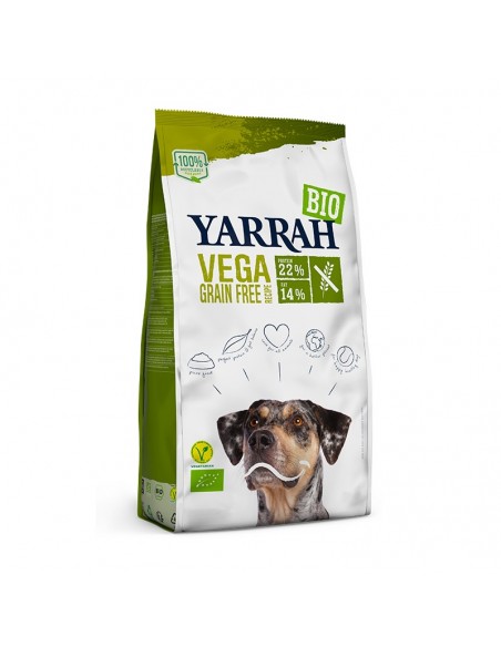 Pienso perros vegano sin trigo YARRAH 2 kg