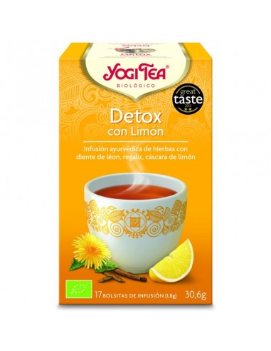 Yogi tea infusion purifica limon...