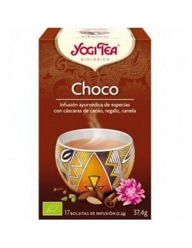 Yogi tea infusion chocolate 17 bolsas...