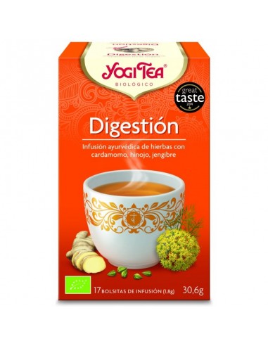 Yogi tea infusion digestion 17 bolsas...