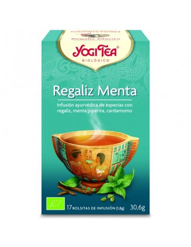 Yogi tea infusion menta regaliz 17...
