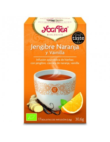 Yogi tea infusion jengibre naranja...