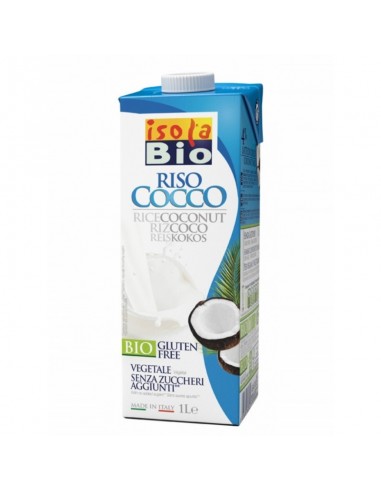 Bebida arroz coco ISOLA BIO 1 L