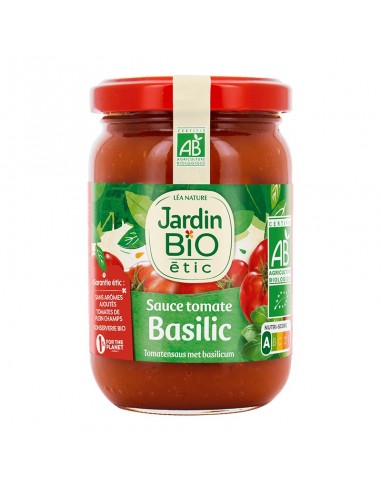 Salsa tomate con albahaca JARDIN BIO...