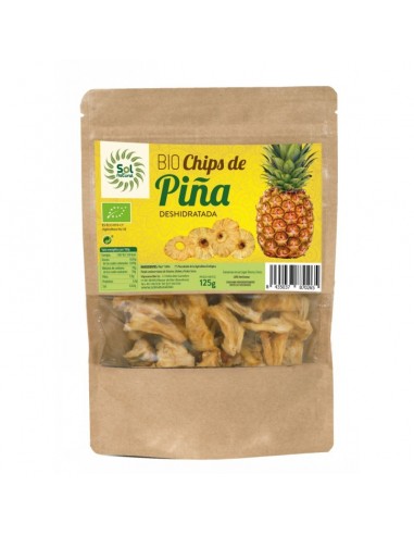 Chips piña SOL NATURAL 125 gr BIO
