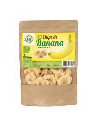 Chips banana SOL NATURAL 150 gr BIO