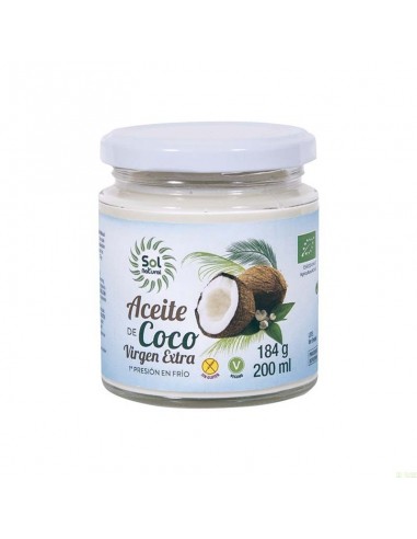 Aceite coco SOL NATURAL 200 ml BIO