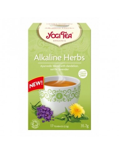 Yogi tea alkaline herbs 17 bolsas BIO