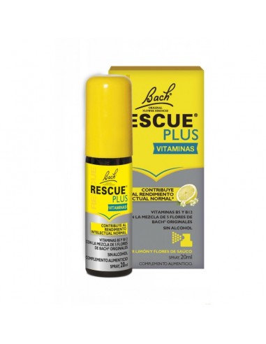 Rescue remedy spray plus FLORES DE...