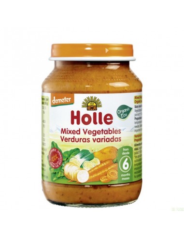 Potito verduras variadas HOLLE 190 gr...