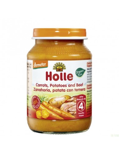 Potito zanahoria patata ternera HOLLE...