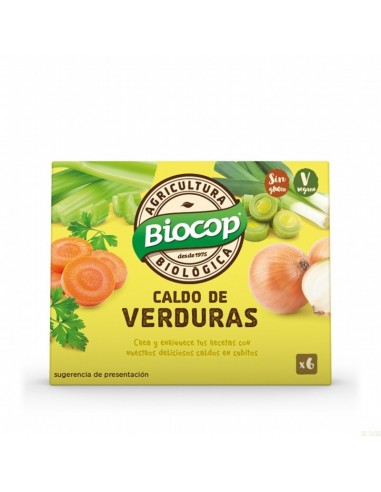 Cubitos verduras BIOCOP 6x10 gr BIO