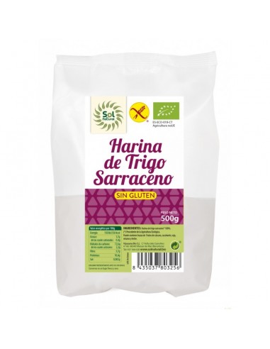 Harina trigo sarraceno sin gluten SOL...