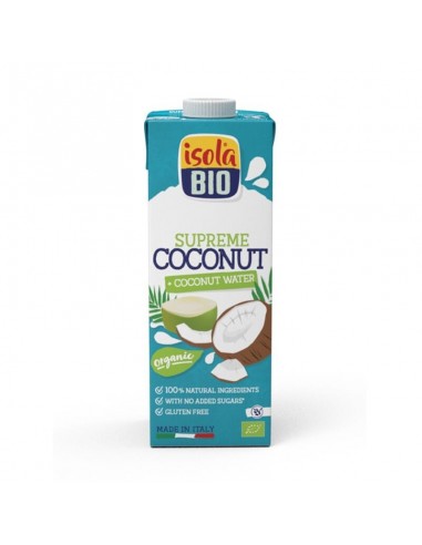 Bebida coco supreme ISOLA 1 L BIO