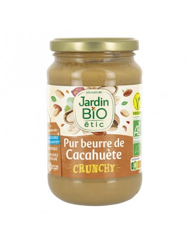 Crema cacahuete crunchy JARDIN BIO...