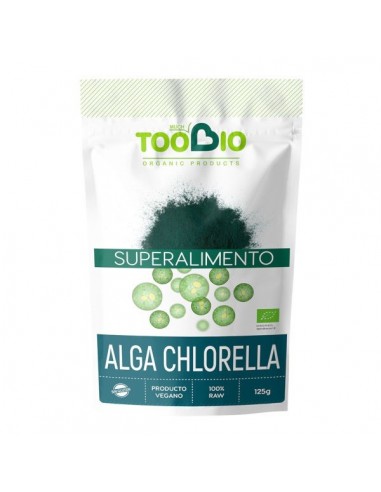Chlorella sin gluten TOO BIO 125 gr BIO