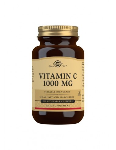 Vitamina C 1000 mg SOLGAR 100 capsulas