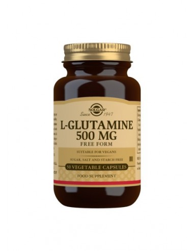 L-Glutamina 500 mg SOLGAR 50 capsulas
