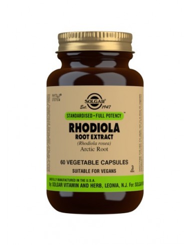 SFP Rhodiola rosea extract SOLGAR 60 capsulas