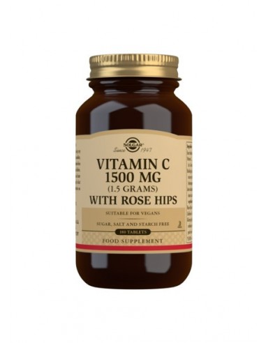 Rose hips C 1500 mg SOLGAR 180 comprimidos