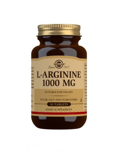 L-Arginina 1000mg SOLGAR 90 comprimidos