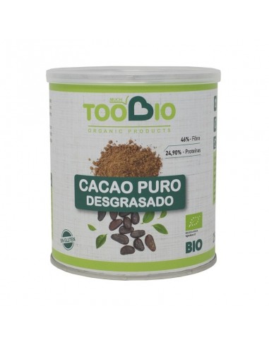 Cacao 100% sin azucar TOO BIO 250 gr BIO