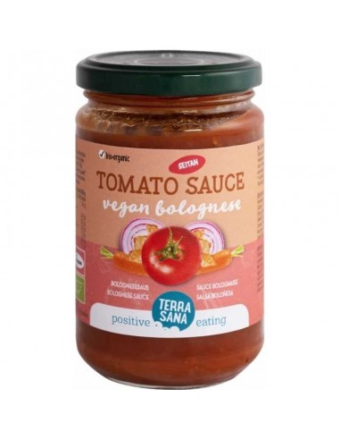 Salsa tomate vegana boloñesa TERRASANA 300 gr BIO