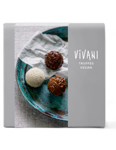 Trufas chocolate veganas VIVANI 9x10gr BIO