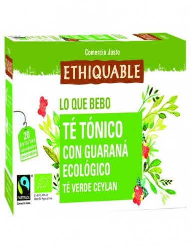Té Verde Tónico con Guaraná BIO 20...