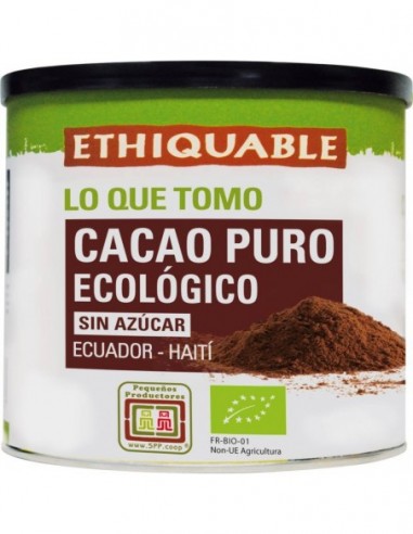Cacao Puro en lata BIO 200 g. Sin...