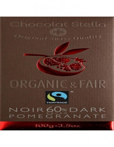 Chocolate Negro 60% con Granada BIO...