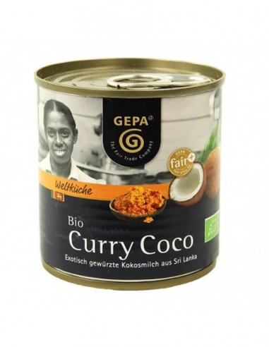 Leche de Coco al Curry con especias...