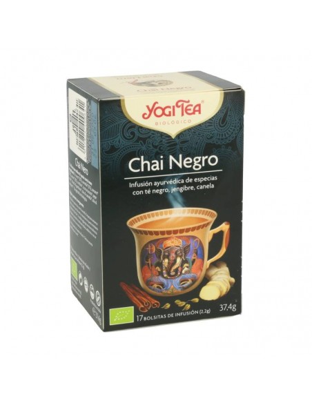 Yogi tea infusion chai negro 17 bolsas BIO