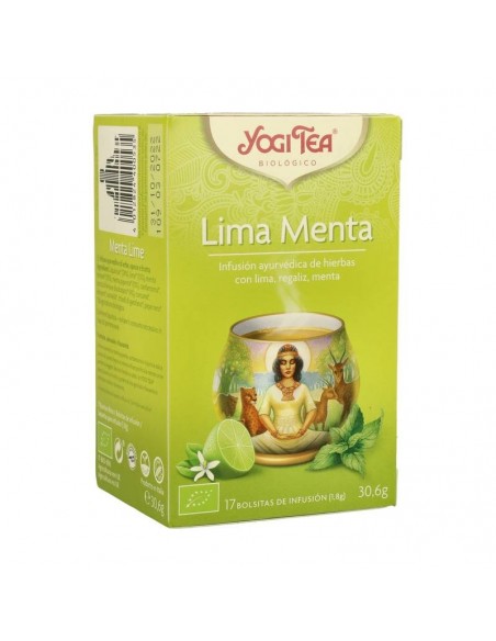 Yogi tea infusion lima menta 17 bolsas BIO