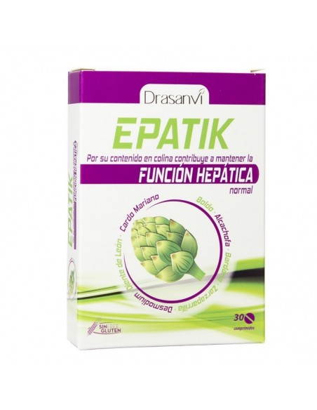 Epatik detox DRASANVI 30 comprimidos