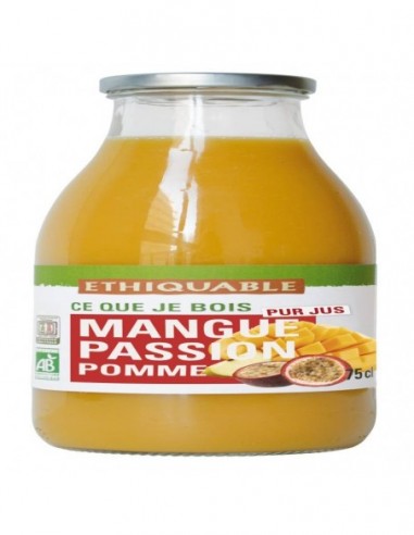 Zumo puro Premium mango maracuyá BIO...