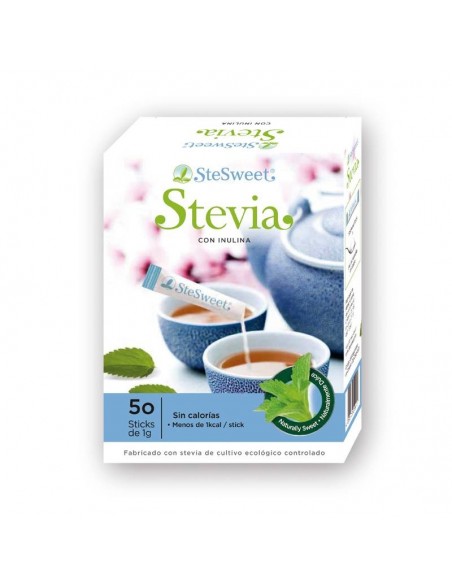 Stevia sticks e inulina STESWEET 50 sticks