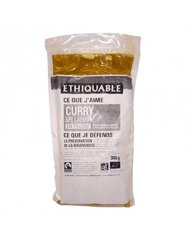 Curry en polvo BIO 300 g. Curry,...