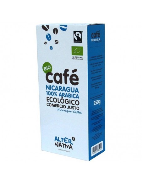 Cafe nicaragua molido ALTERNATIVA 3 (250 gr) BIO