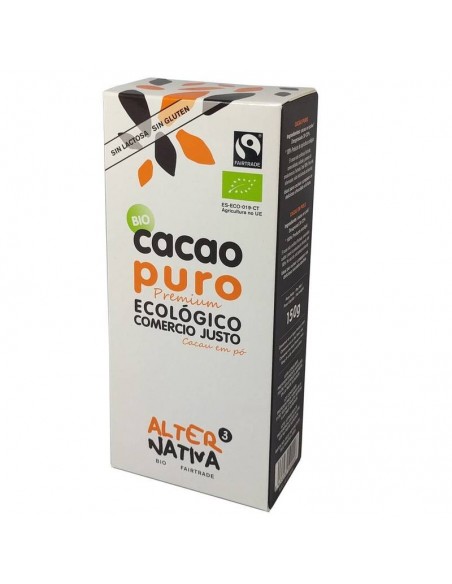 Cacao puro desgrasado ALTERNATIVA 3 (150 gr) BIO