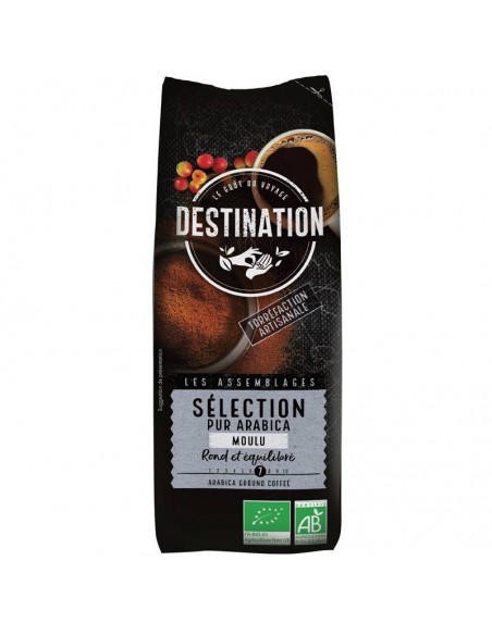 Cafe seleccion 100% arabica molido DESTINATION 250 gr