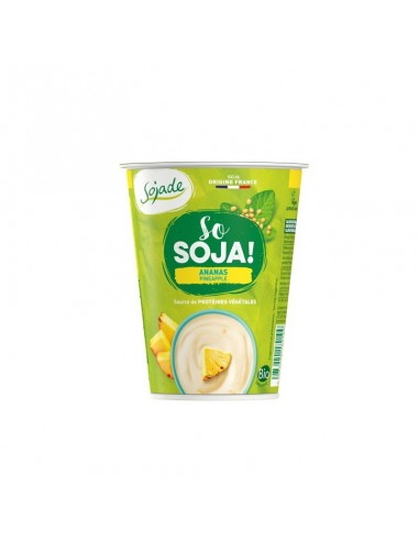 Yogur soja piña SOJADE 400 gr BIO