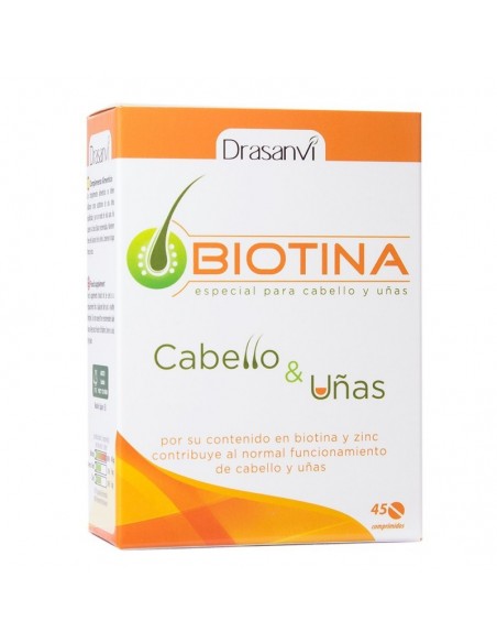Biotina 400 mg DRASANVI 45 comprimidos
