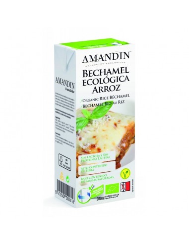 Bechamel arroz AMANDIN 200 ml BIO